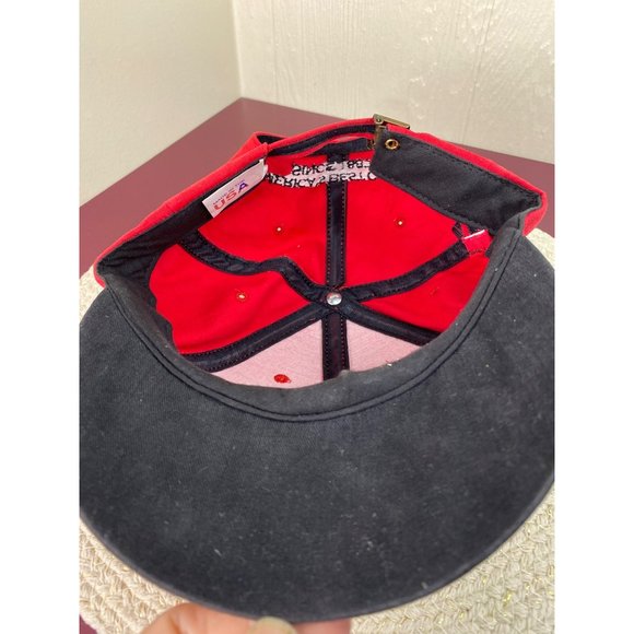 Red Man Chew Heritage Series Embroidered Trucker Hat Cap - Picture 3 of 5